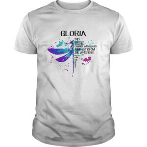 Gloria They Whispered Cannot Withstand The Storm t-shirt